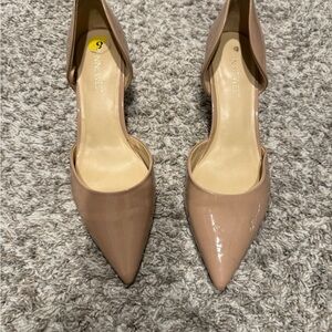 Nine West Nude Pointed Toe Heels